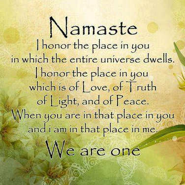 Namaste Quote
